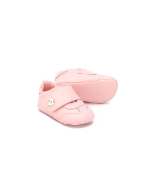 Dolce & Gabbana Kids DGロゴ パールスニーカー - ピンク - サムネイル2