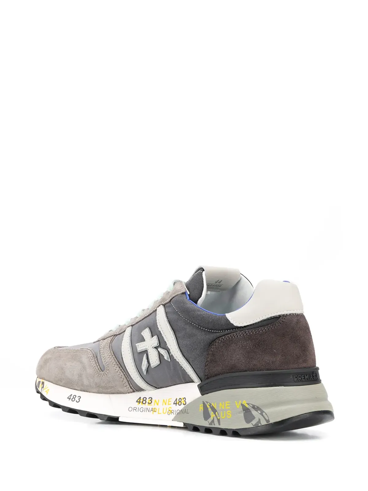 Premiata Lander stamped sole sneakers - Grey - 画像3