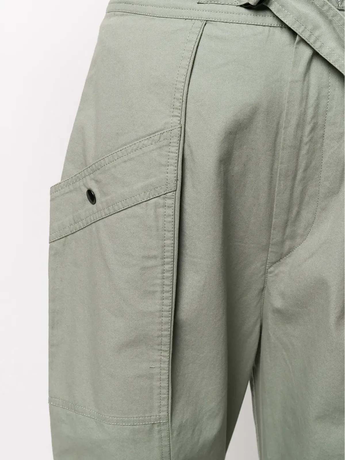 MARANT ÉTOILE ハイウエスト テーパードパンツ - 画像5