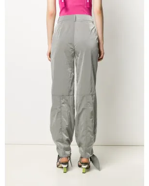 Off-White プリントロゴ タイカフスパンツ - サムネイル4