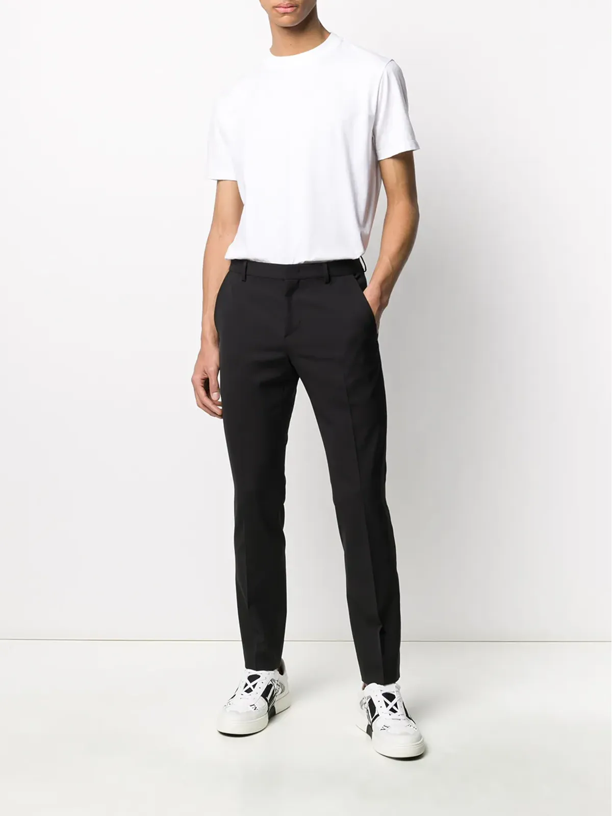 Valentino Garavani スリムフィット テーラードパンツ - 画像2