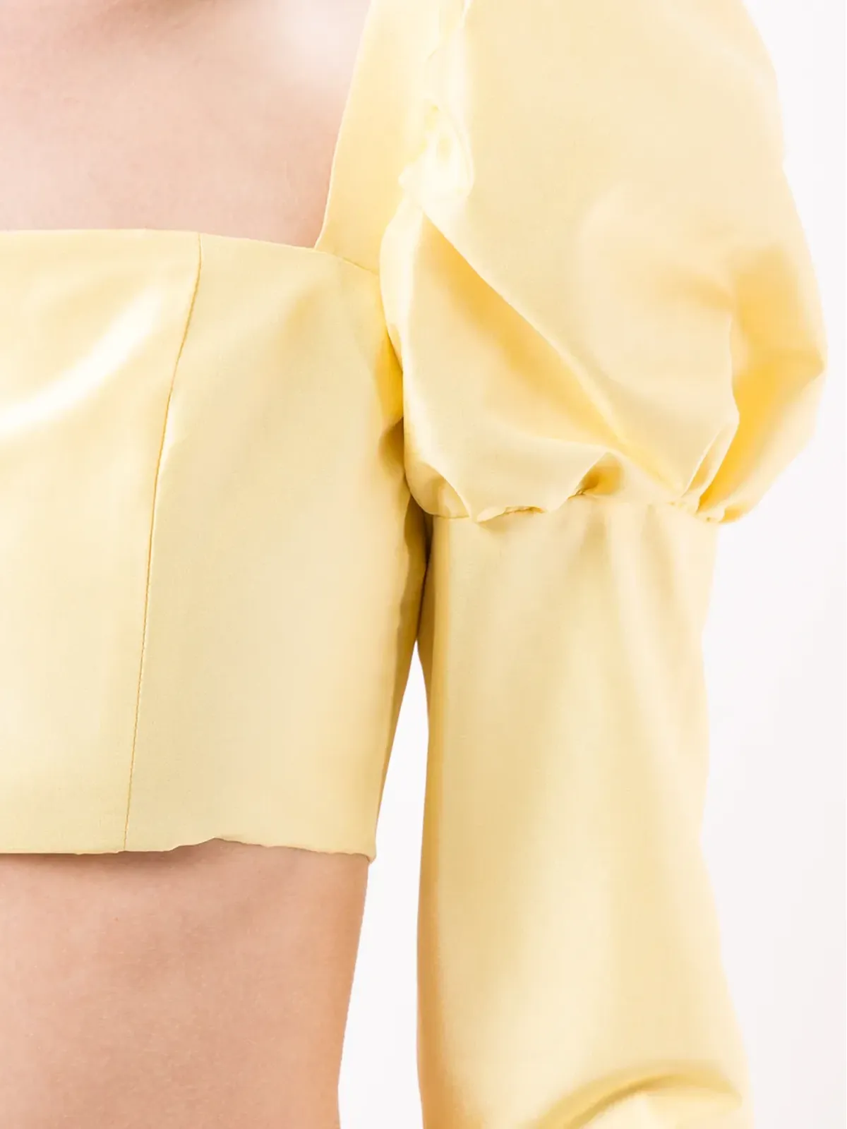 Macgraw Canary crop blouse - 画像5
