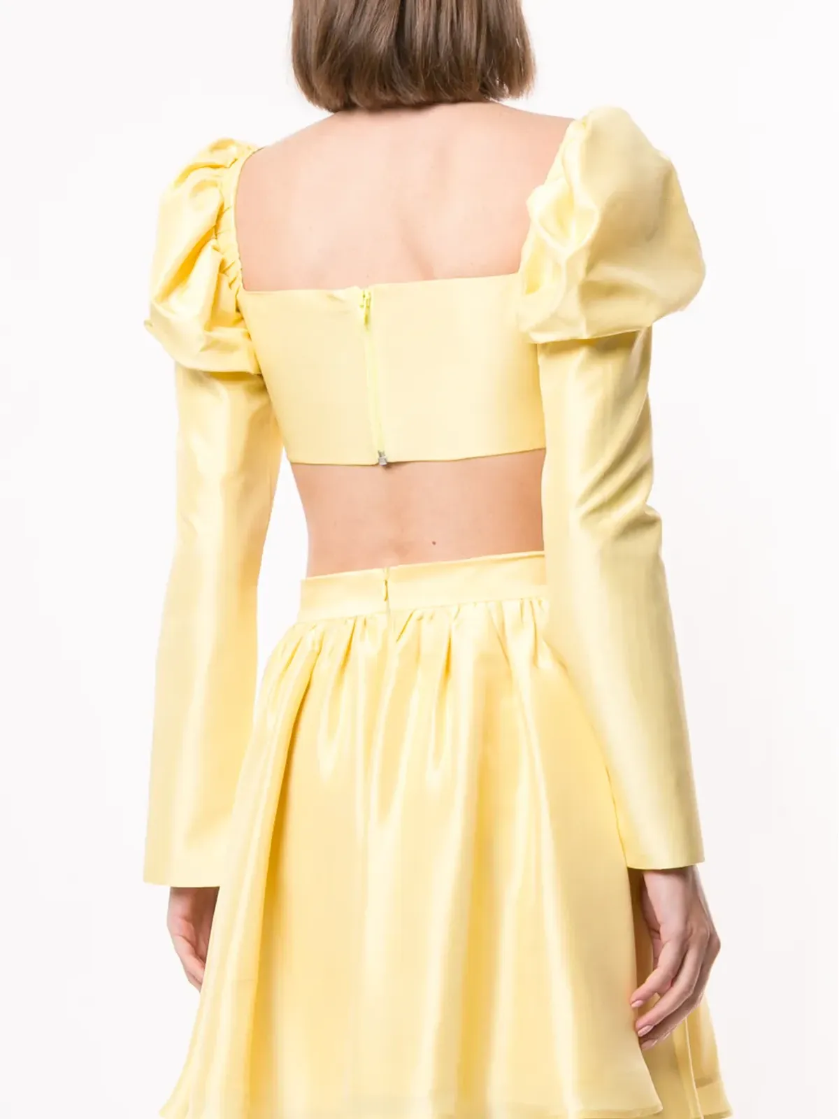 Macgraw Canary crop blouse - 画像4