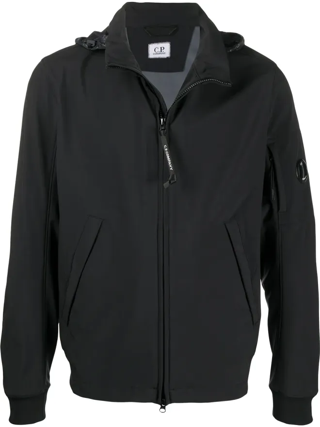 C.P. Company C.P. Company ロゴパッチ付きジップジャケットの商品画像