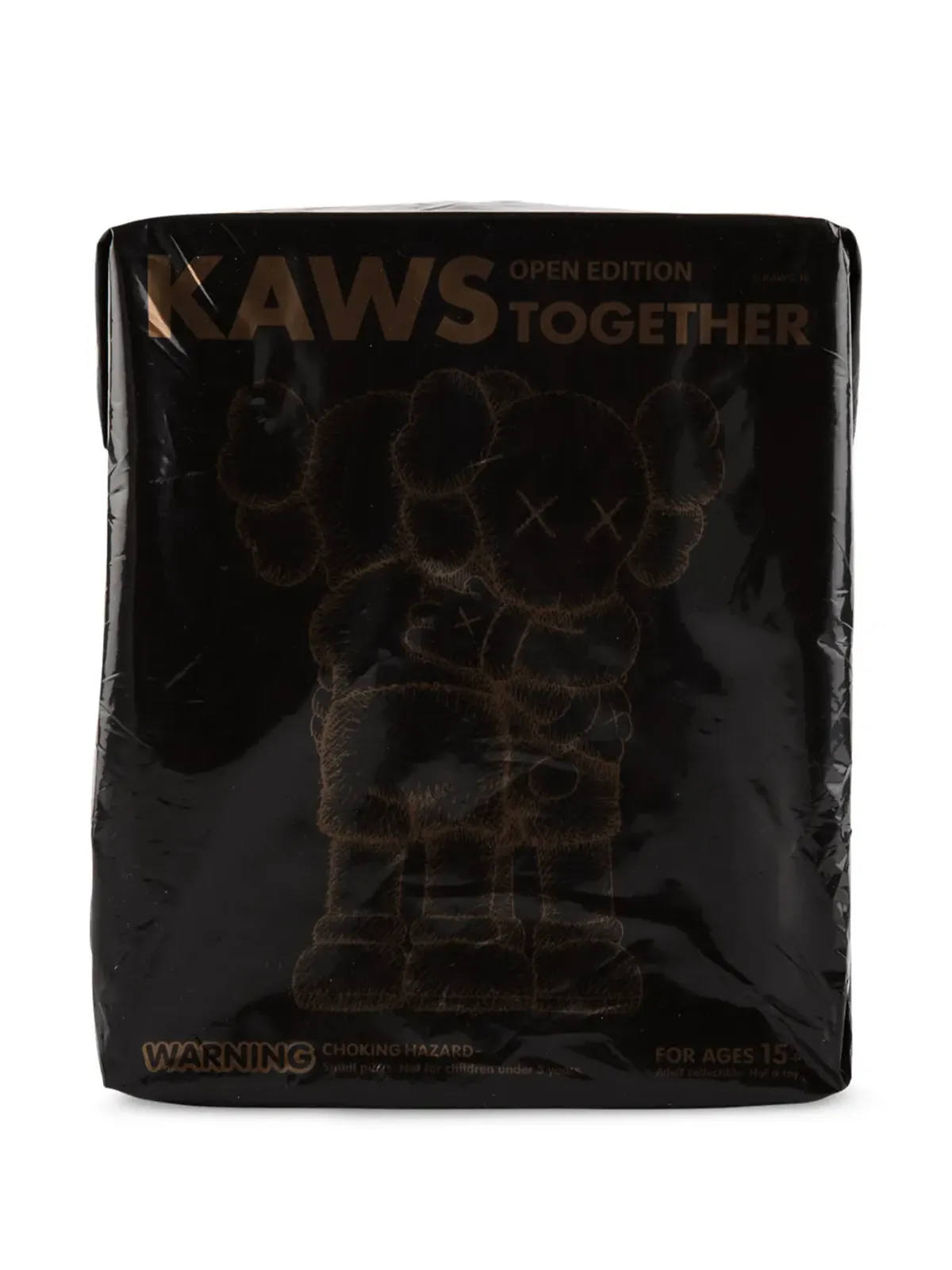 KAWS Togetherフィギュア ブラウン - 画像1
