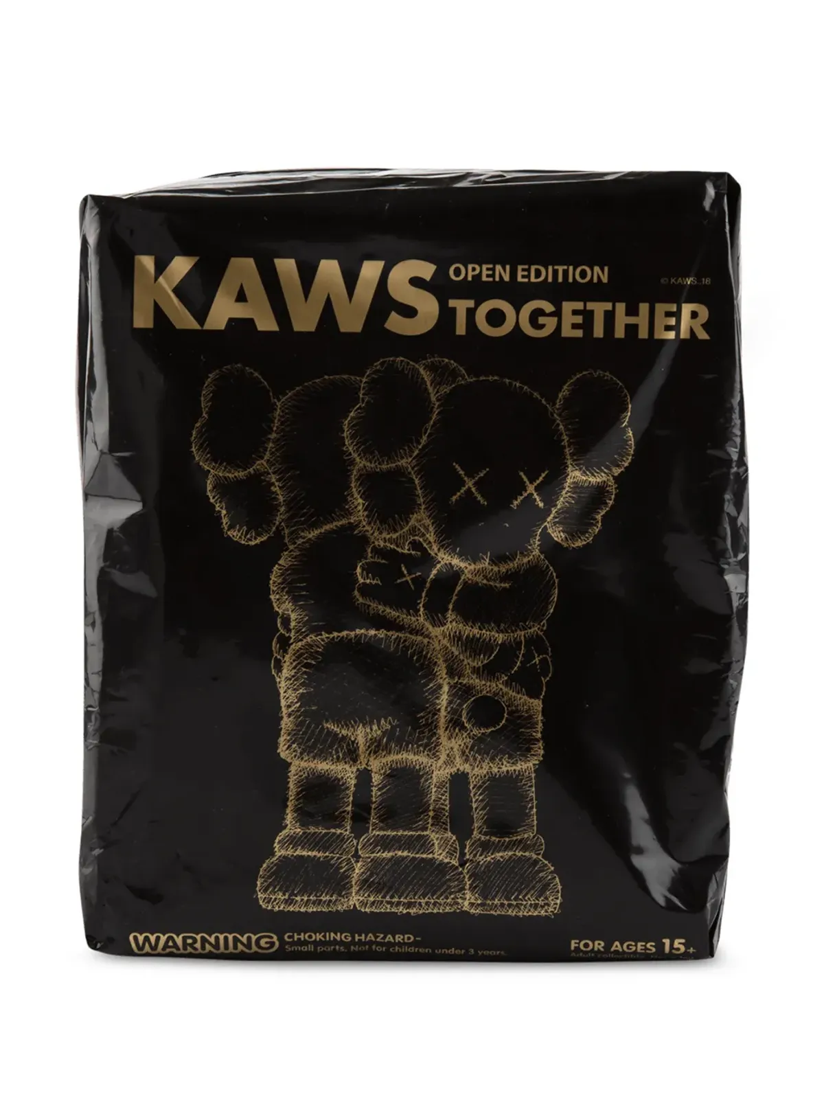 KAWS Together コンパニオンフィギュア - ブラック - 画像1