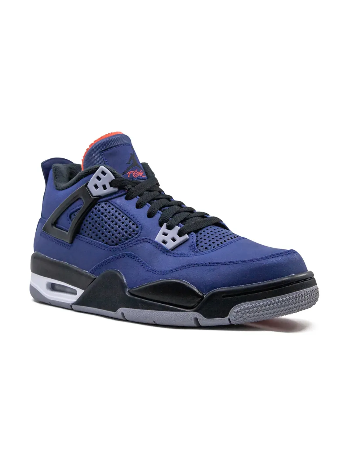 Jordan Kids エアジョーダン4 レトロ ウィンター BG ロイヤルブルー スニーカー - 画像1
