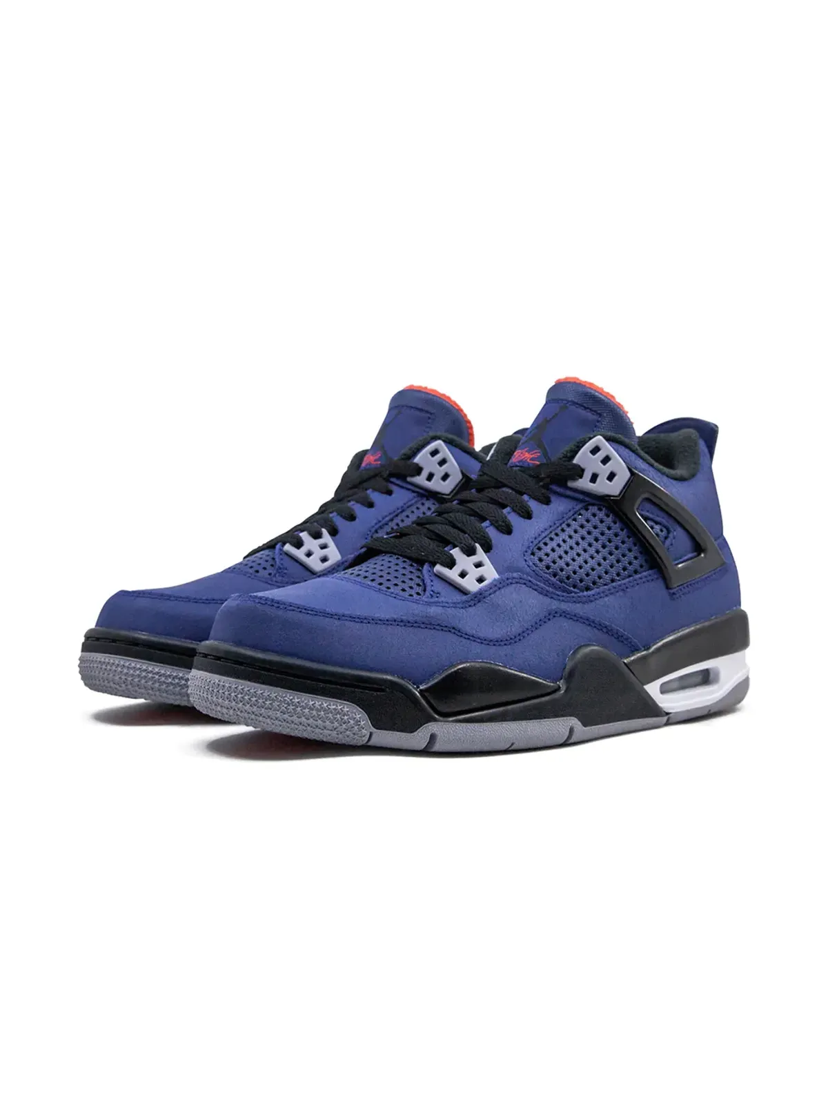 Jordan Kids エアジョーダン4 レトロ ウィンター BG ロイヤルブルー スニーカー - 画像2