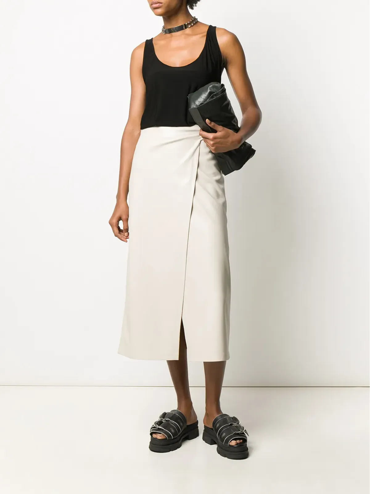 Rick Owens スクープネック タンクトップ - 画像2