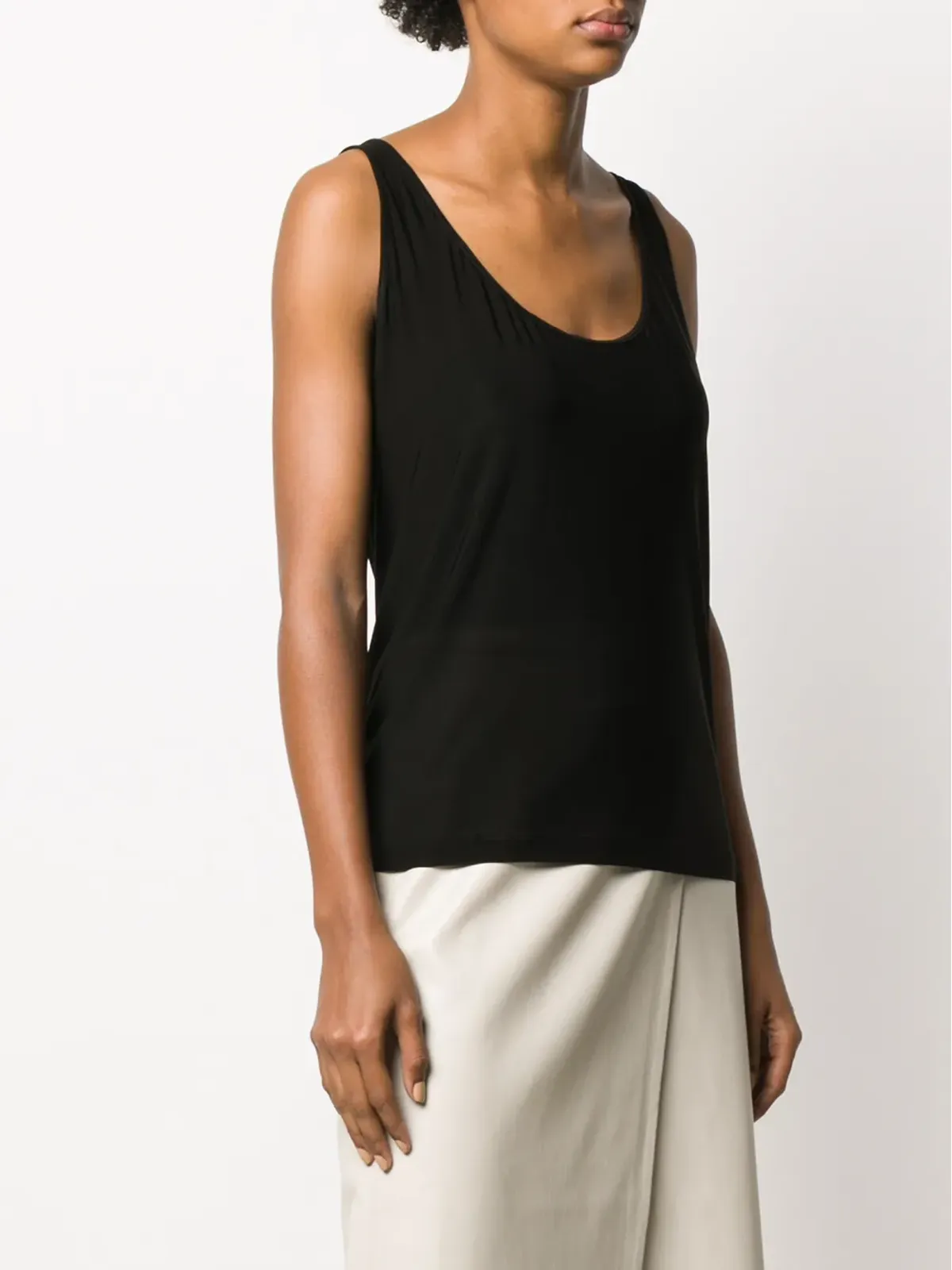 Rick Owens スクープネック タンクトップ - 画像3