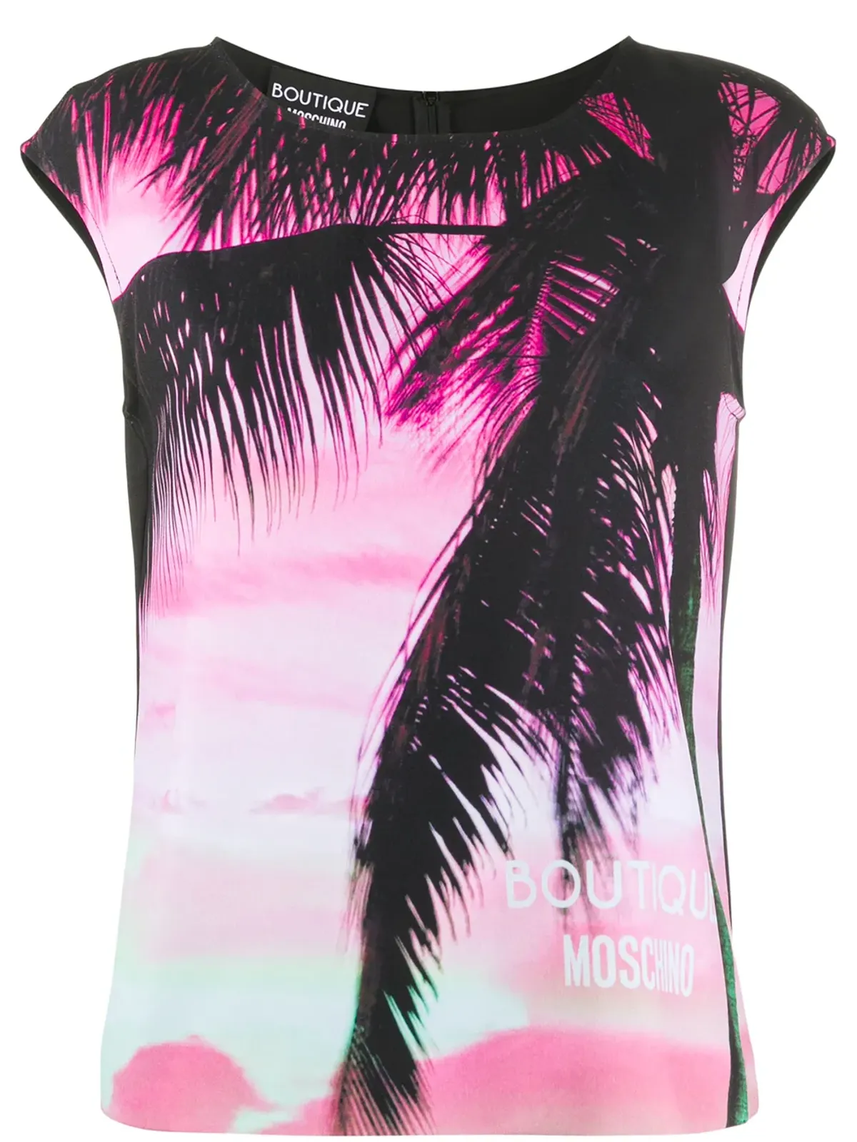 Boutique Moschino パームツリー柄トップス - 画像1