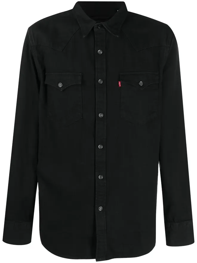 LEVI'S Levi's Barstow Western デニムシャツ - ブラックの商品画像