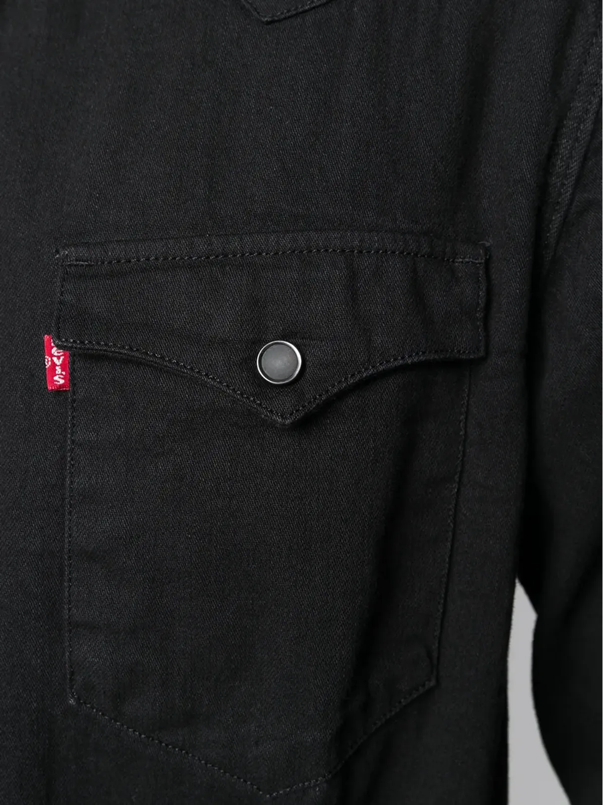 Levi's Barstow Western デニムシャツ - ブラック - 画像5