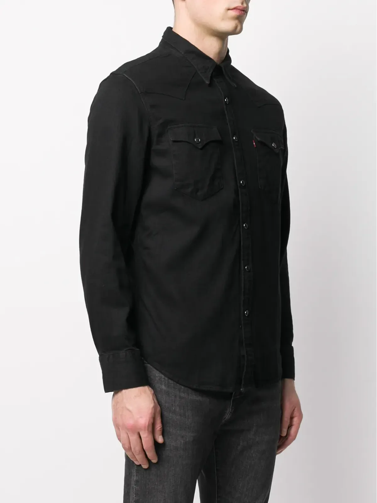Levi's Barstow Western デニムシャツ - ブラック - 画像3