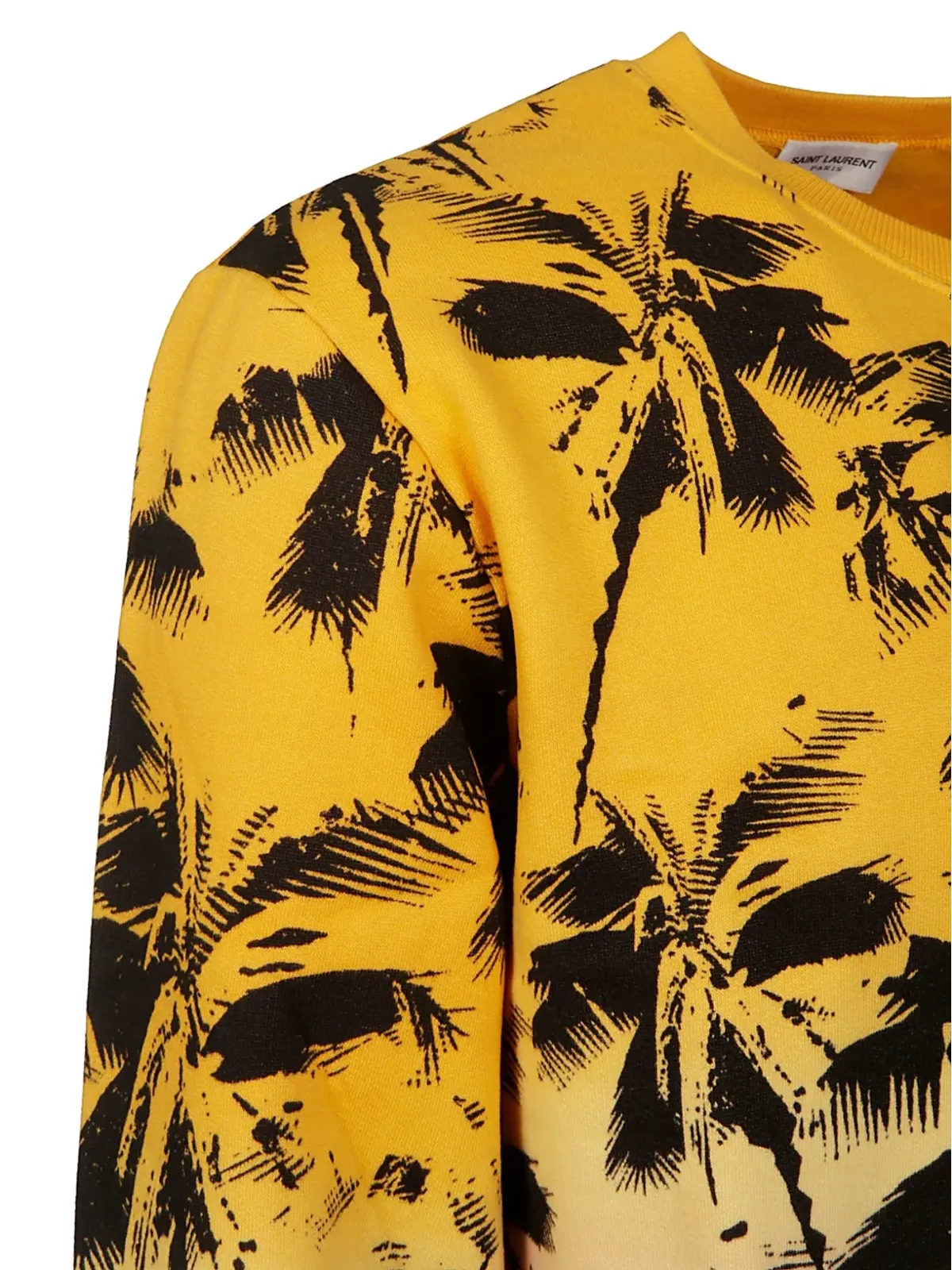 Saint Laurent palm-trees print sweatshirt - Multicolour - 画像3