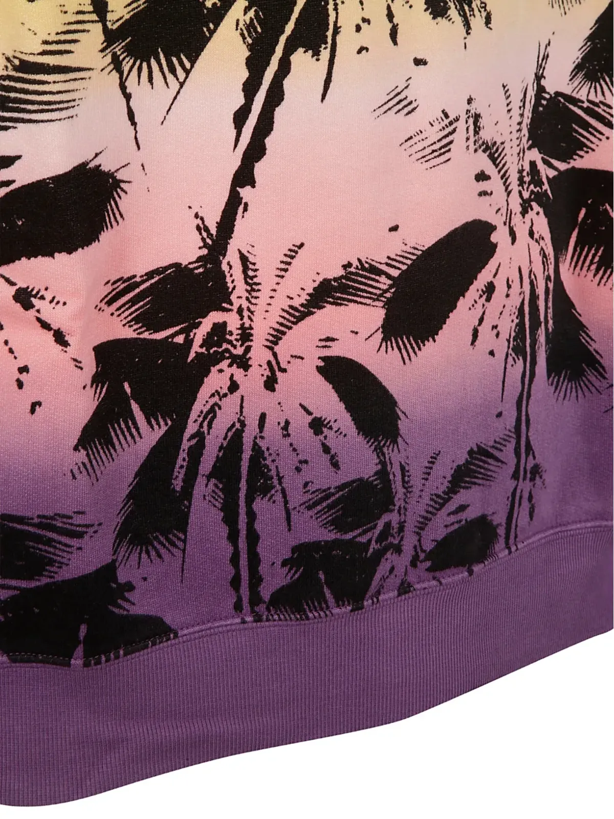 Saint Laurent palm-trees print sweatshirt - Multicolour - 画像4
