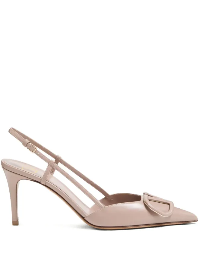 Valentino Garavani Valentino Garavani 85mm VLogo Signature スリングバックパンプスの商品画像