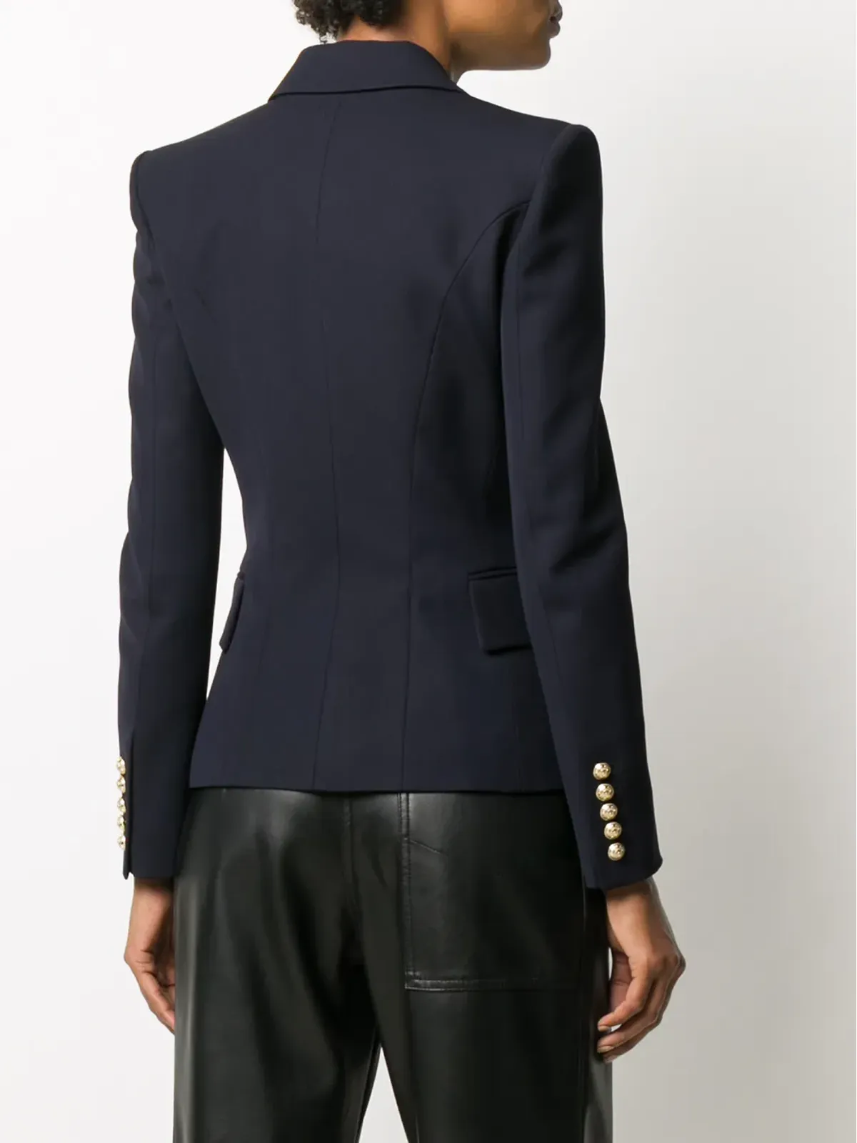 Balmain ダブルブレスト・フィットブレザー - 画像4