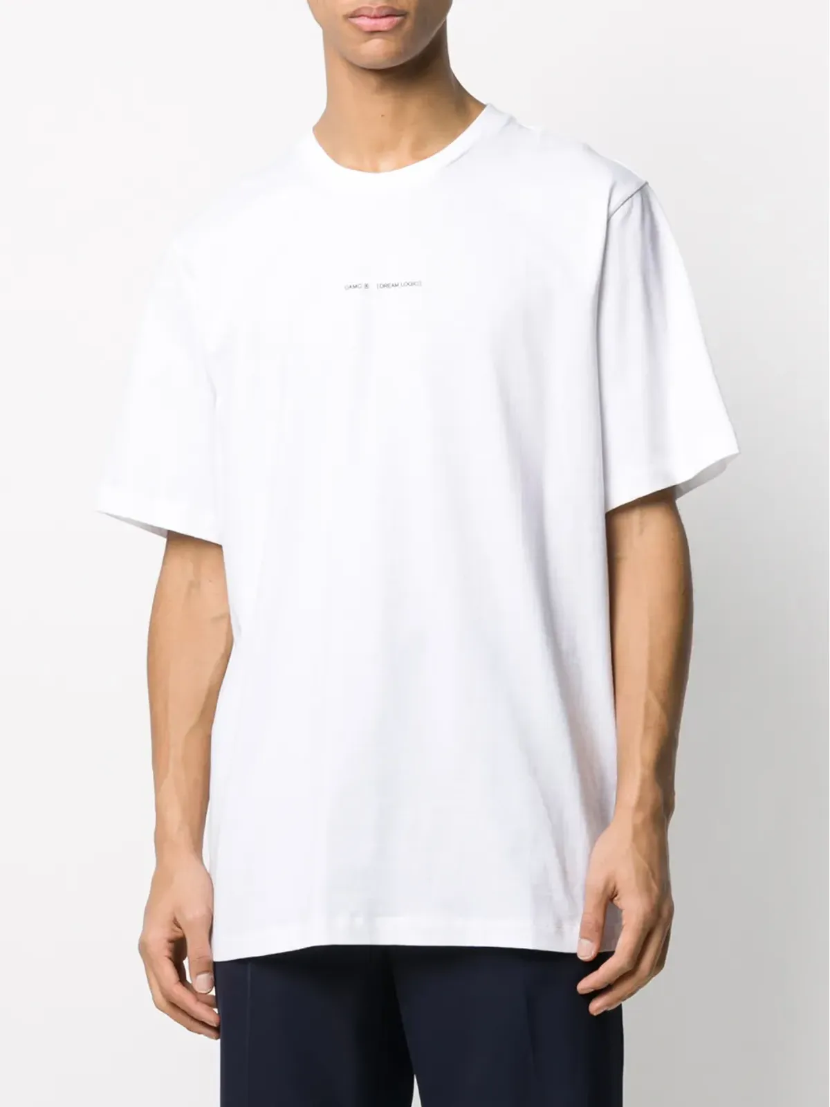 OAMC ロゴ入りフローラルプリントTシャツ - 画像3