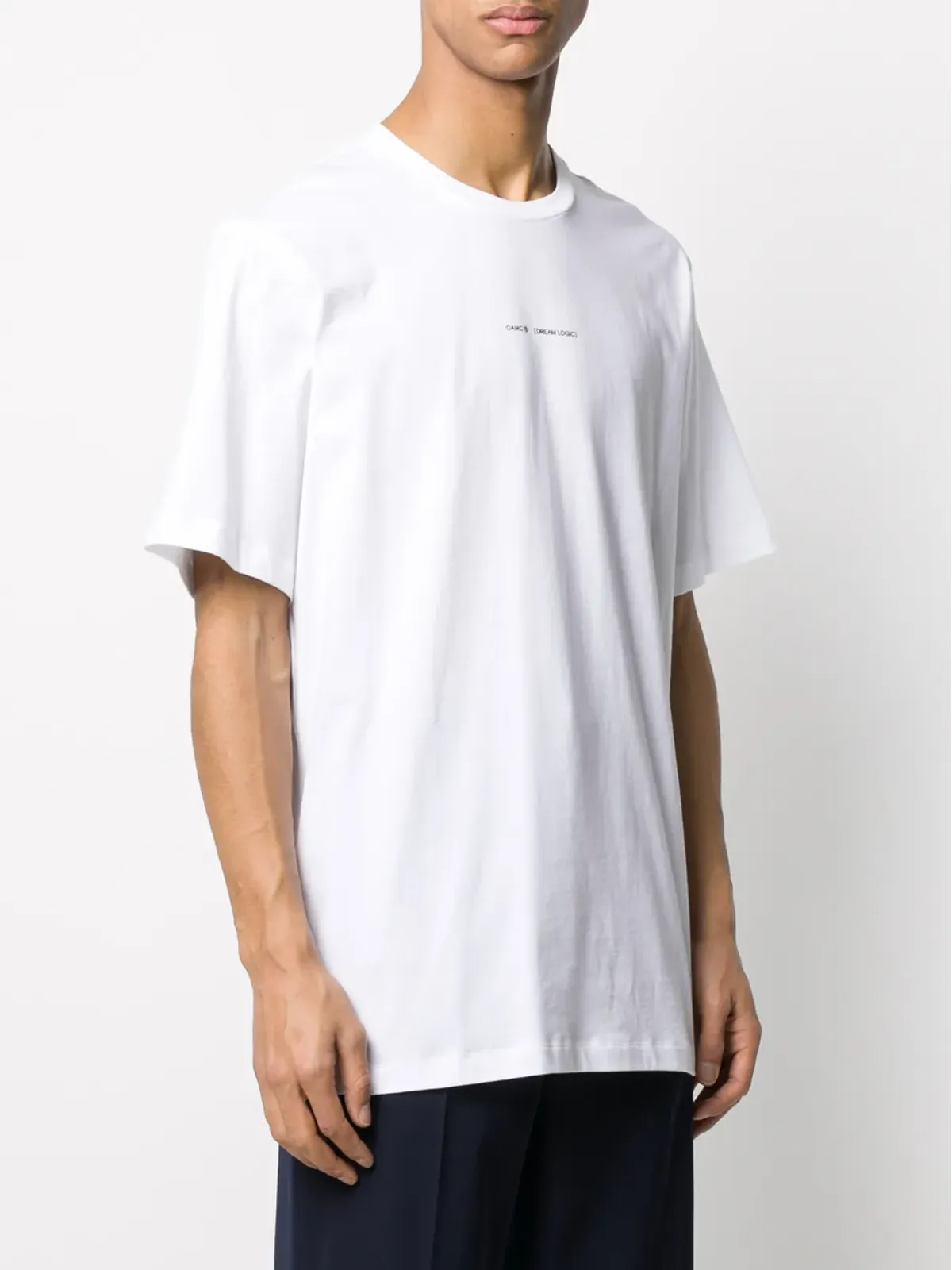 OAMC ロゴ入りフローラルプリントTシャツ - 画像4