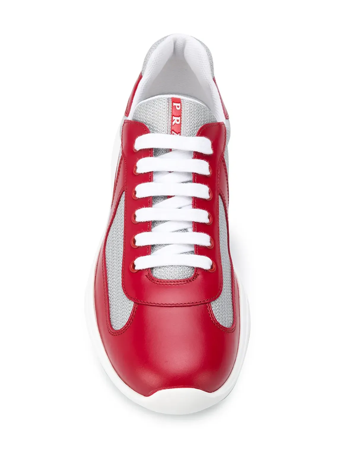 Prada ロー・トップ・フラットフォーム スニーカー - 画像4