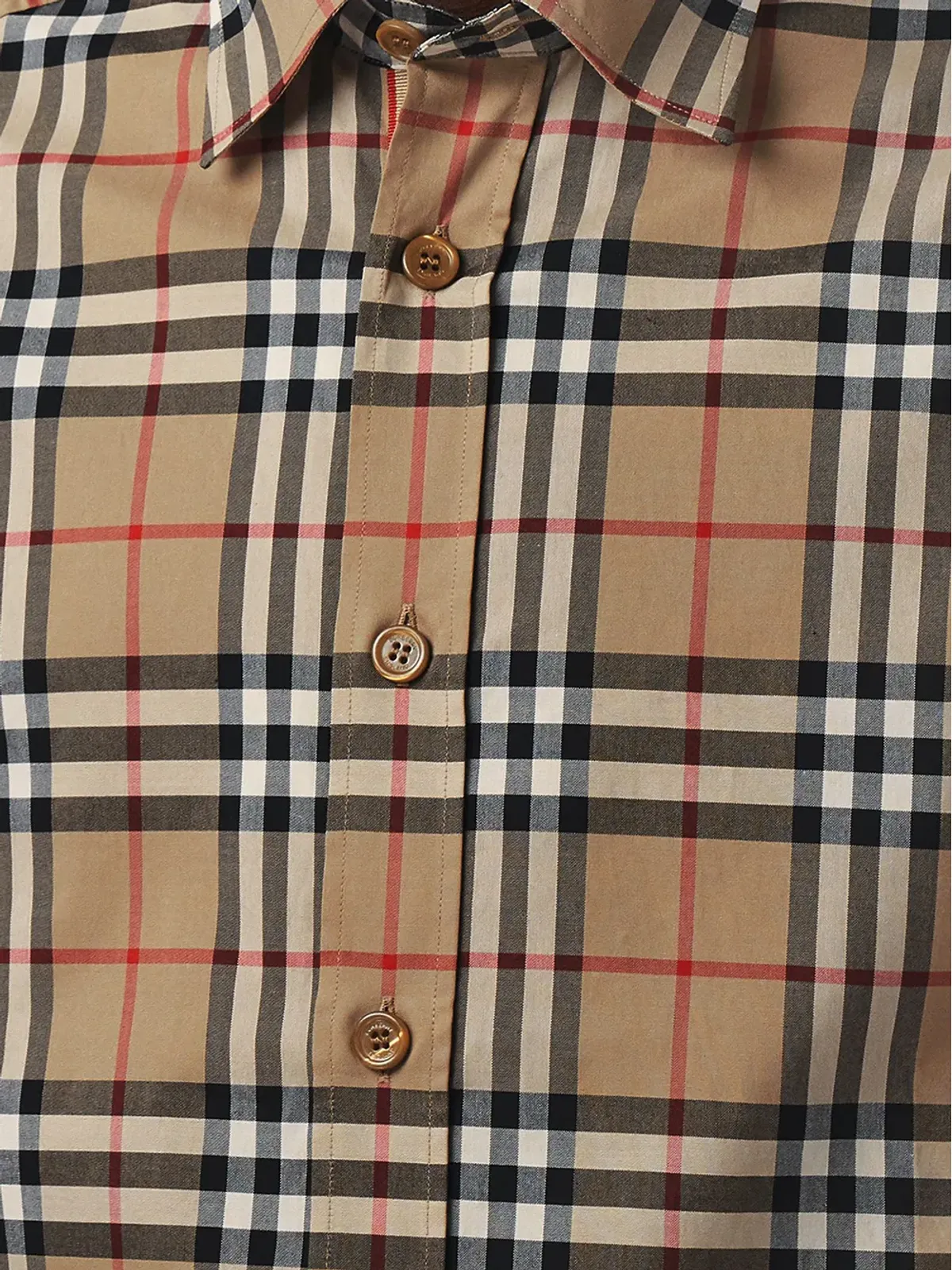 Burberry アイコンストライプ カフ付き ヴィンテージチェック シャツ - 画像5