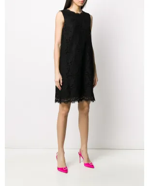Dolce & Gabbana レースオーバーレイ ノースリーブ ミニドレス - サムネイル3