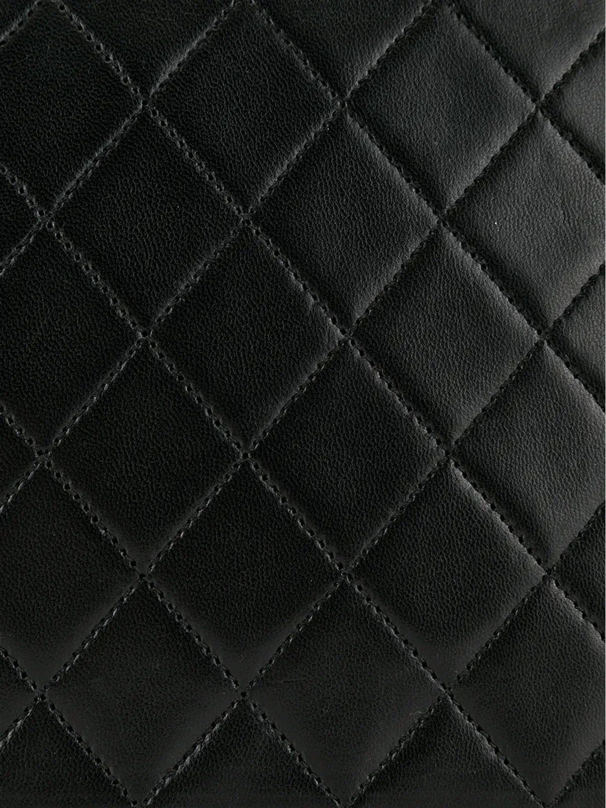 CHANEL Pre-Owned 1990s CC ダイヤモンドキルト 2ウェイバッグ - ブラック - 画像4