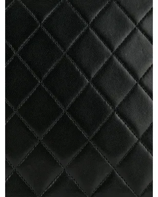 CHANEL Pre-Owned 1990s CC ダイヤモンドキルト 2ウェイバッグ - ブラック - サムネイル4