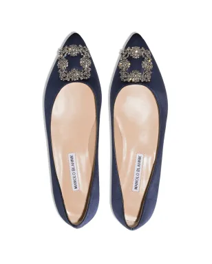 Manolo Blahnik Hangisi アップリケ フラットパンプス - サムネイル4