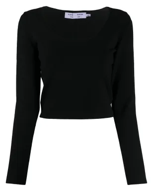 Proenza Schouler White Label スクープネック長袖ニットジャンパー - サムネイル1