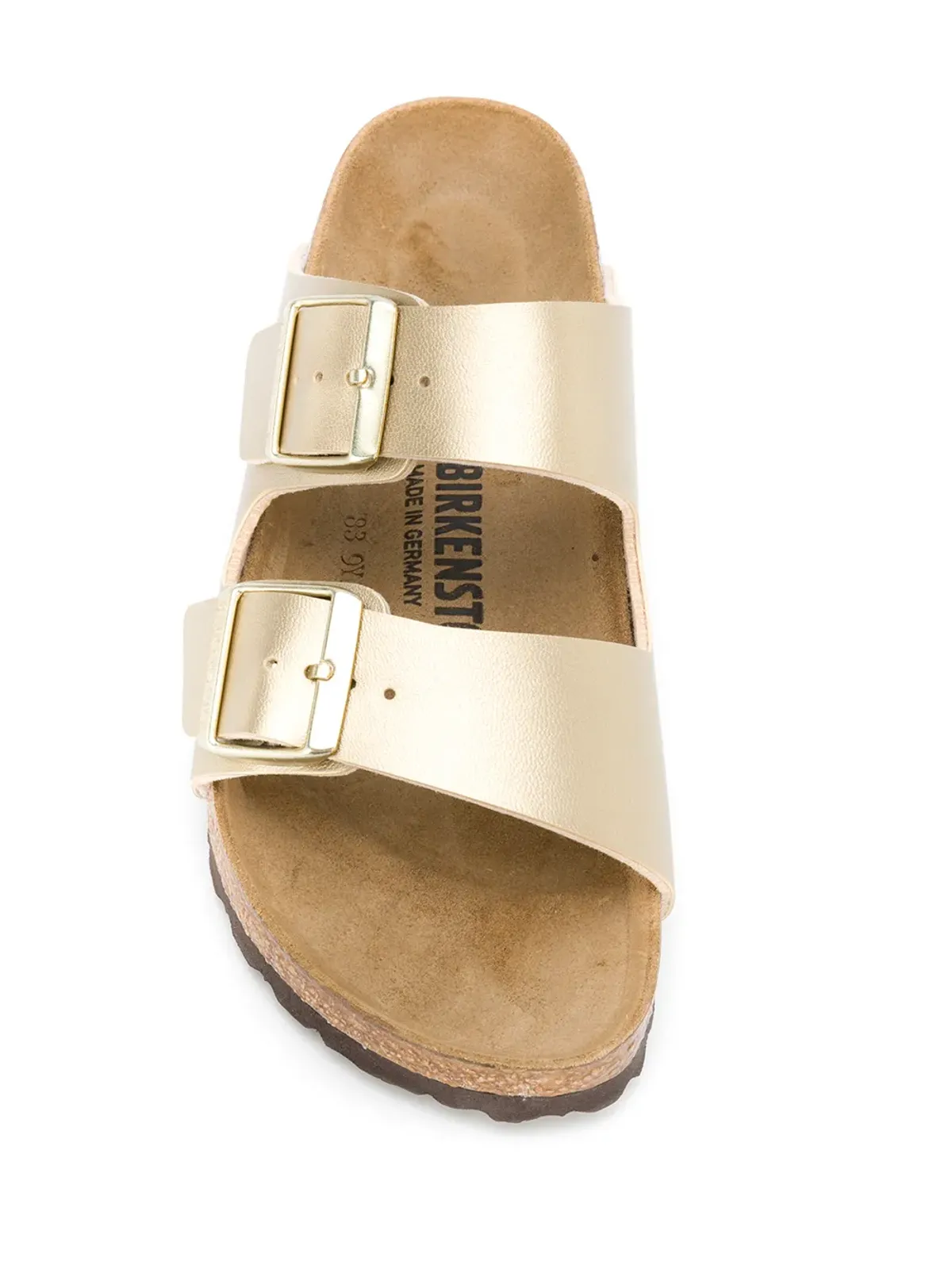 Birkenstock アリゾナ バックル サンダル - ゴールド - 画像4