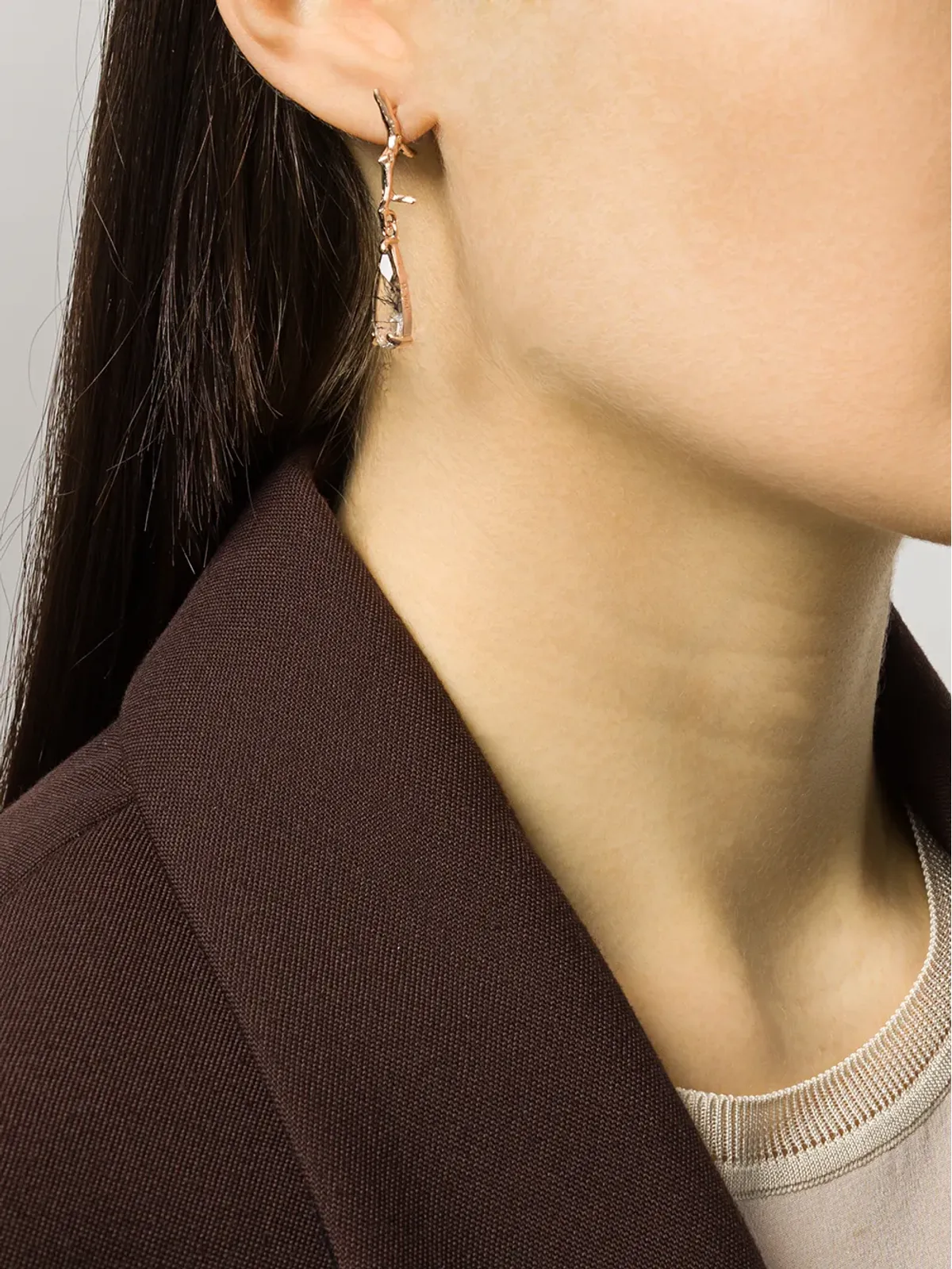 Wouters & Hendrix Reves de Reves branch drop earrings - Metallic - 画像2