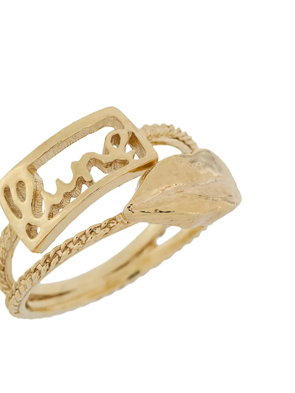 Wouters & Hendrix Mouth stacked ring - 画像3