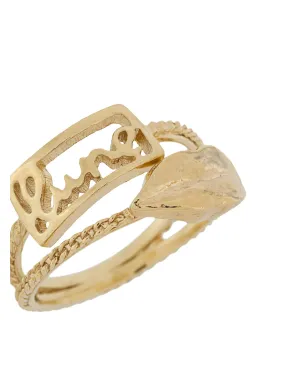 Wouters & Hendrix Mouth stacked ring - サムネイル3