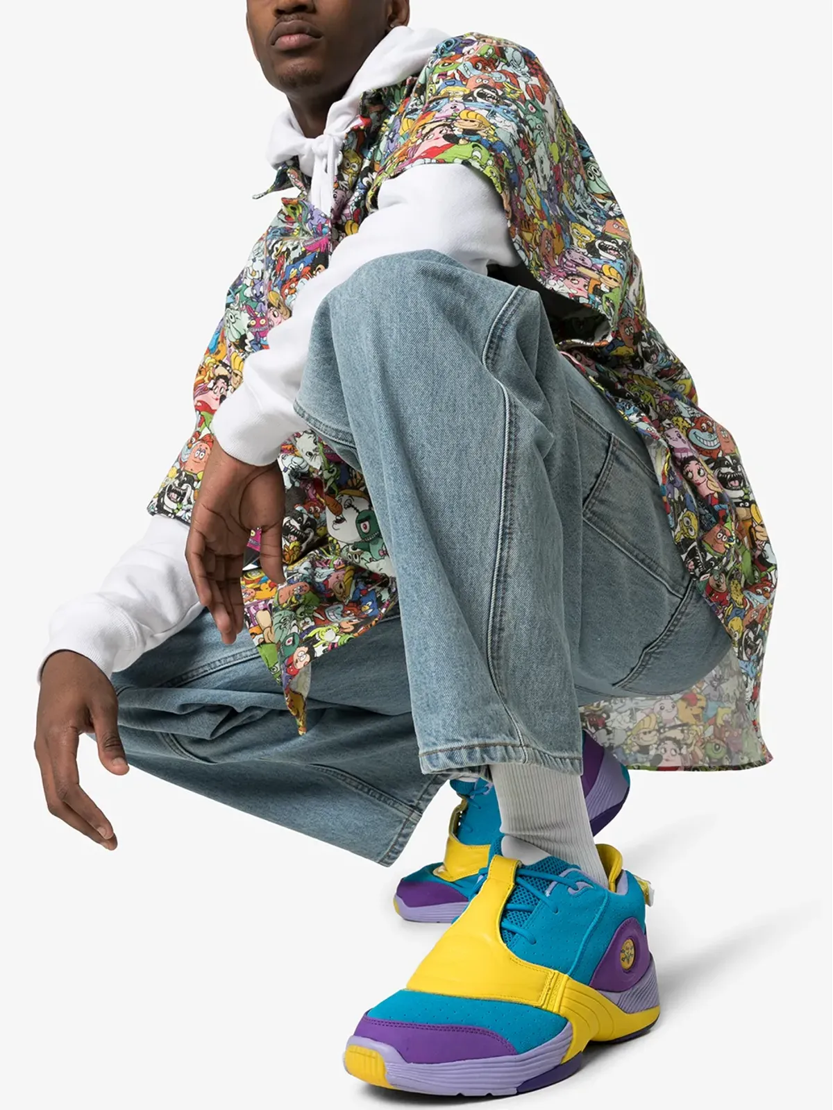 Reebok × BBC Ice Cream アンサー5 MU スニーカー - 画像2