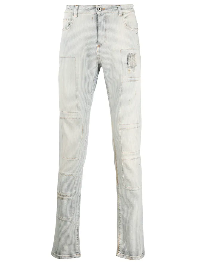 Faith Connexion Faith Connexion スリムフィット・ストーンウォッシュドジーンズの商品画像