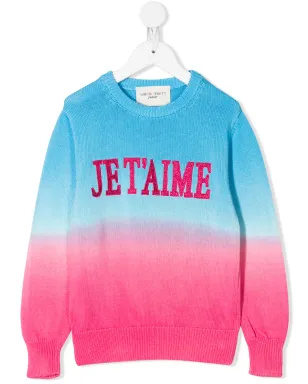 Alberta Ferretti Kids Je T'aime ジャンパー - サムネイル1
