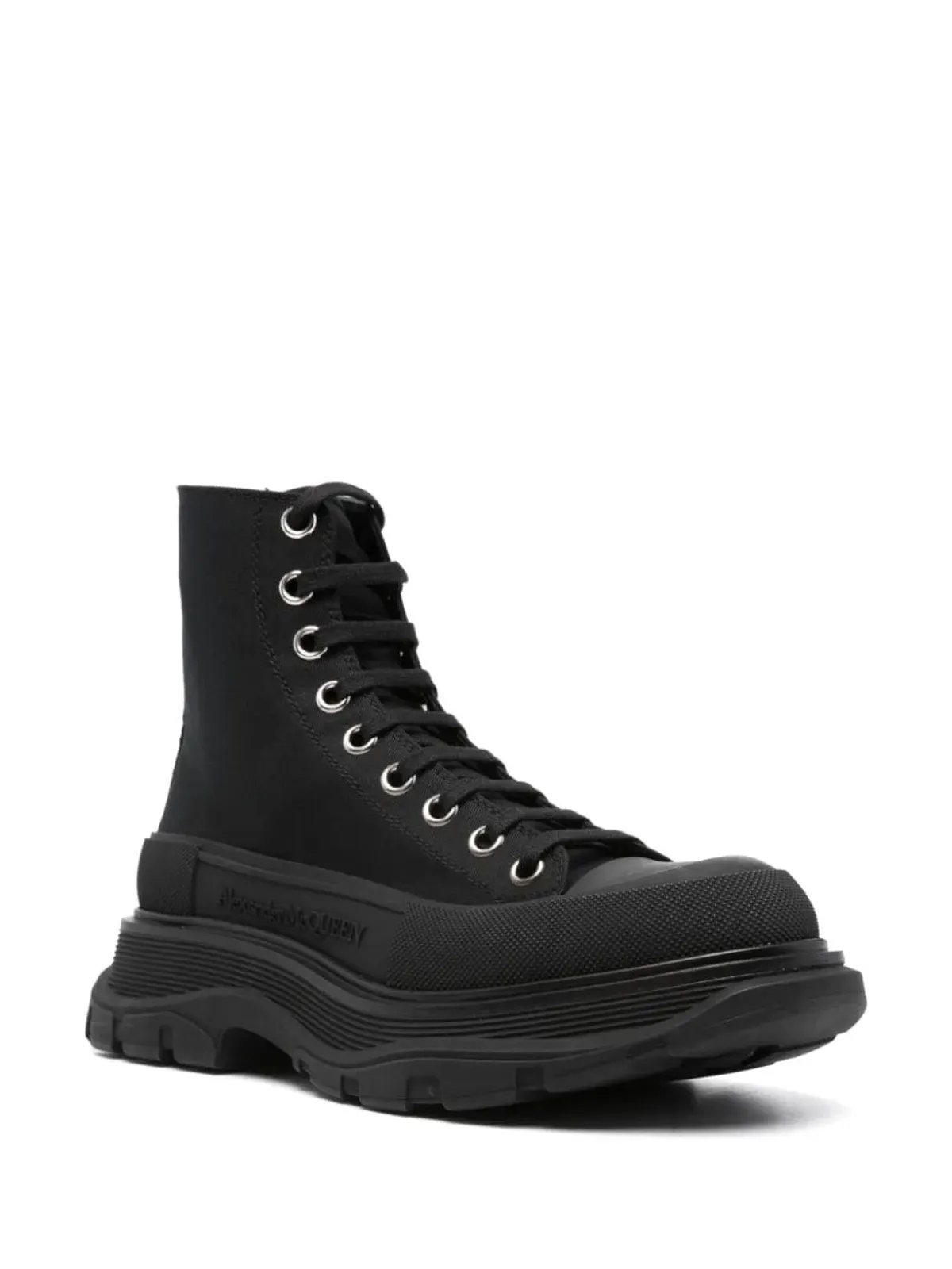 Alexander McQueen トレッドスリック ブーツ ブラック - 画像2