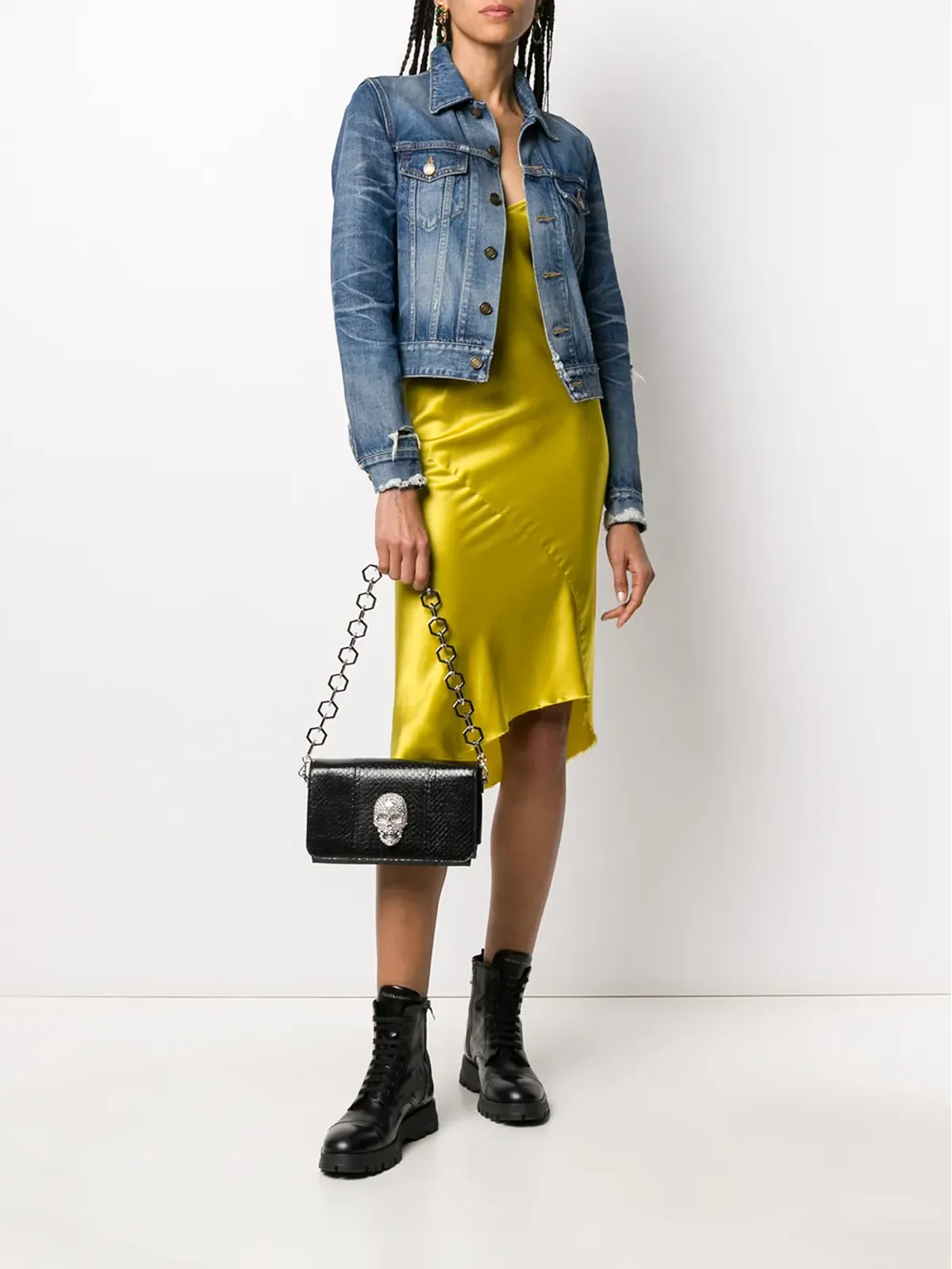 Philipp Plein エンベリッシュド・スカル・トートバッグ - 画像2