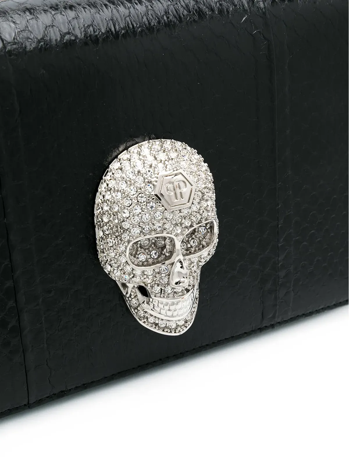 Philipp Plein エンベリッシュド・スカル・トートバッグ - 画像4