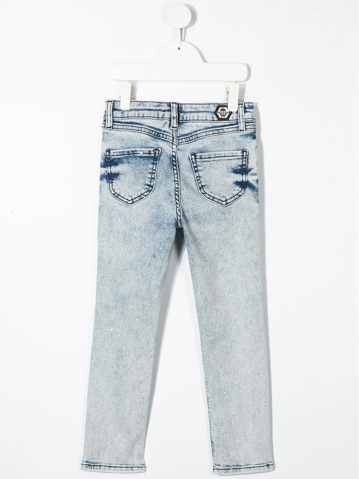 Philipp Plein Junior ミッドライズ・スリムジーンズ - 画像2
