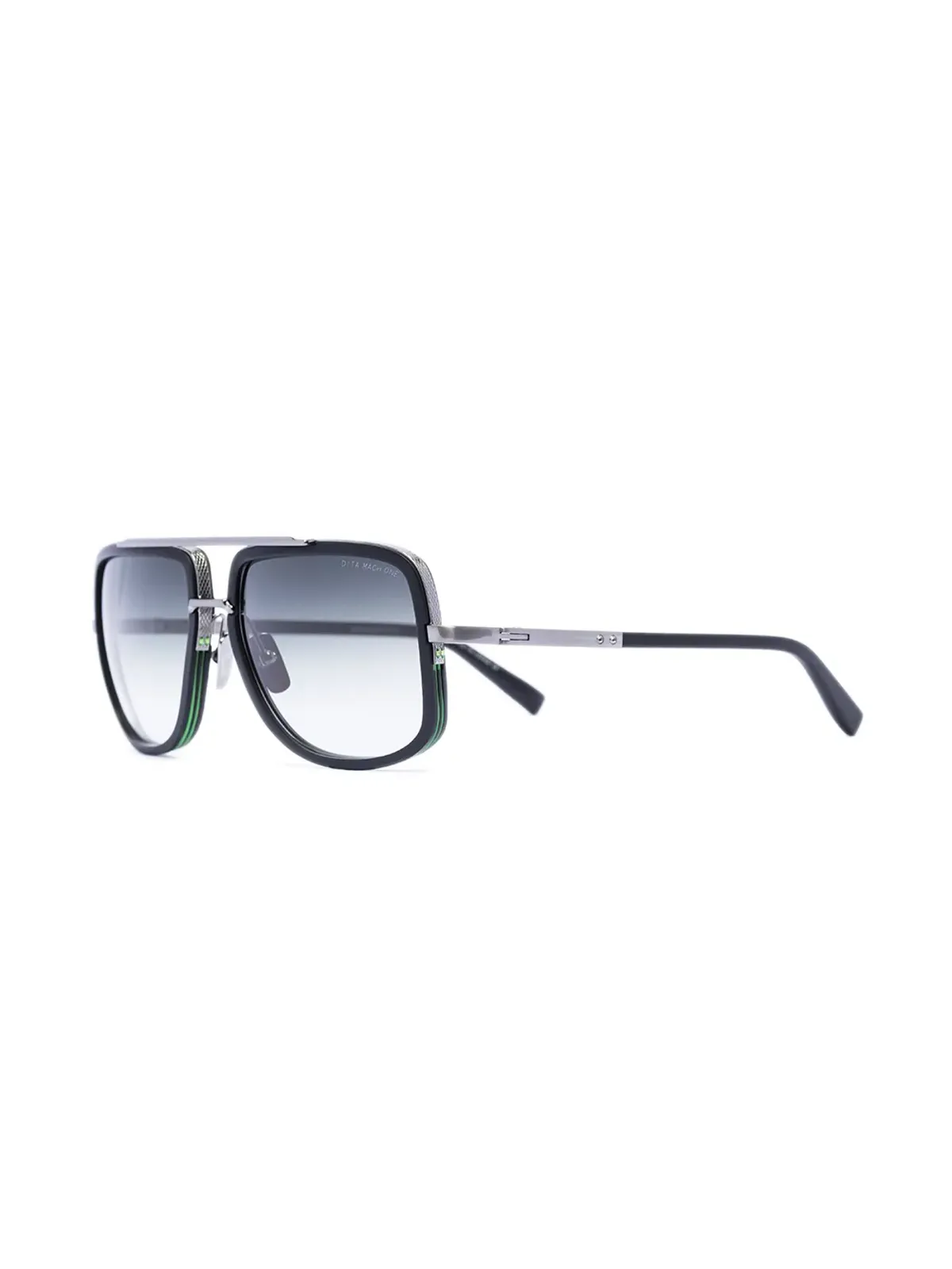 Dita Eyewear マッハ スクエアフレーム サングラス - ブラック - 画像2