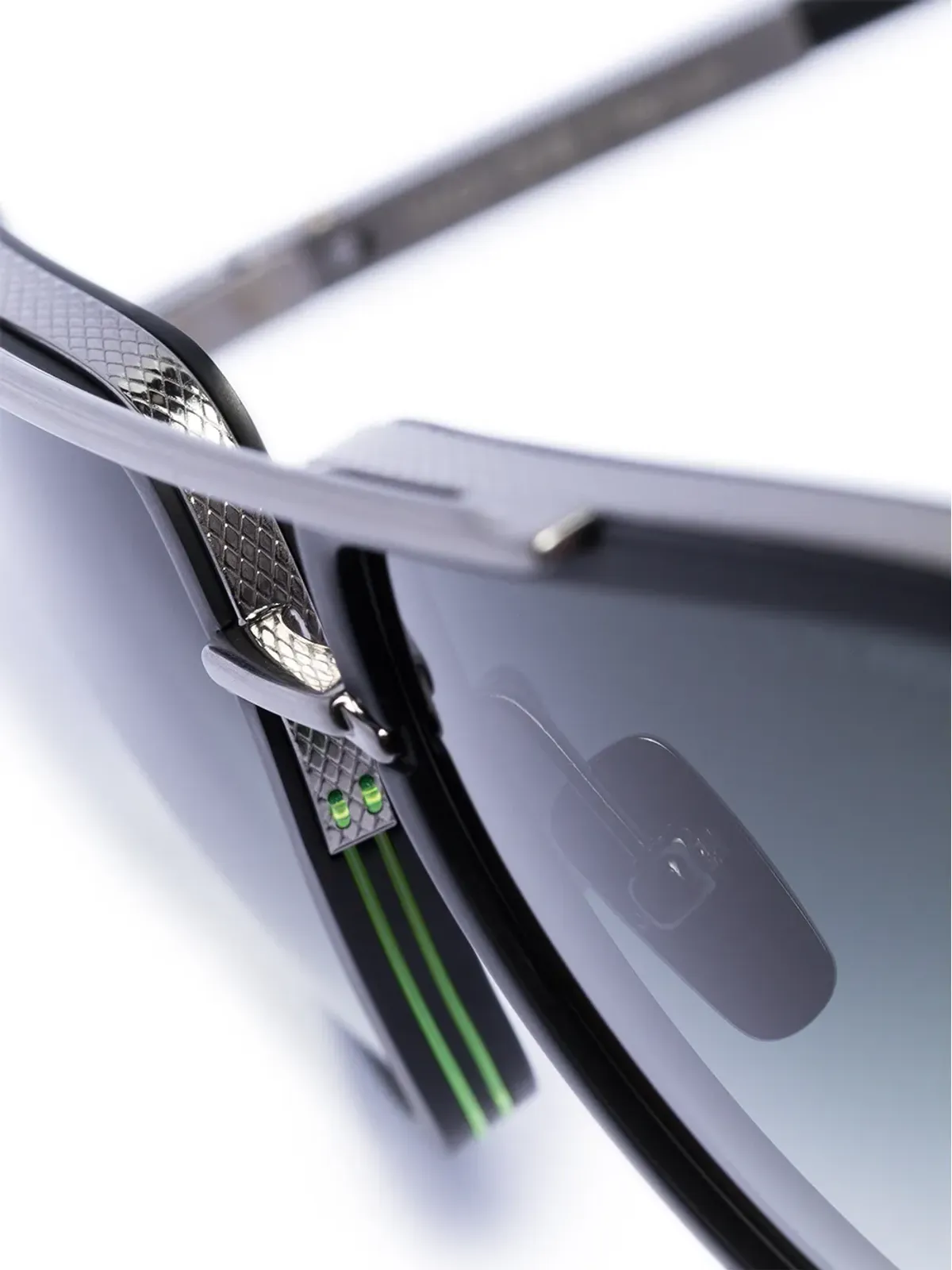 Dita Eyewear マッハ スクエアフレーム サングラス - ブラック - 画像3
