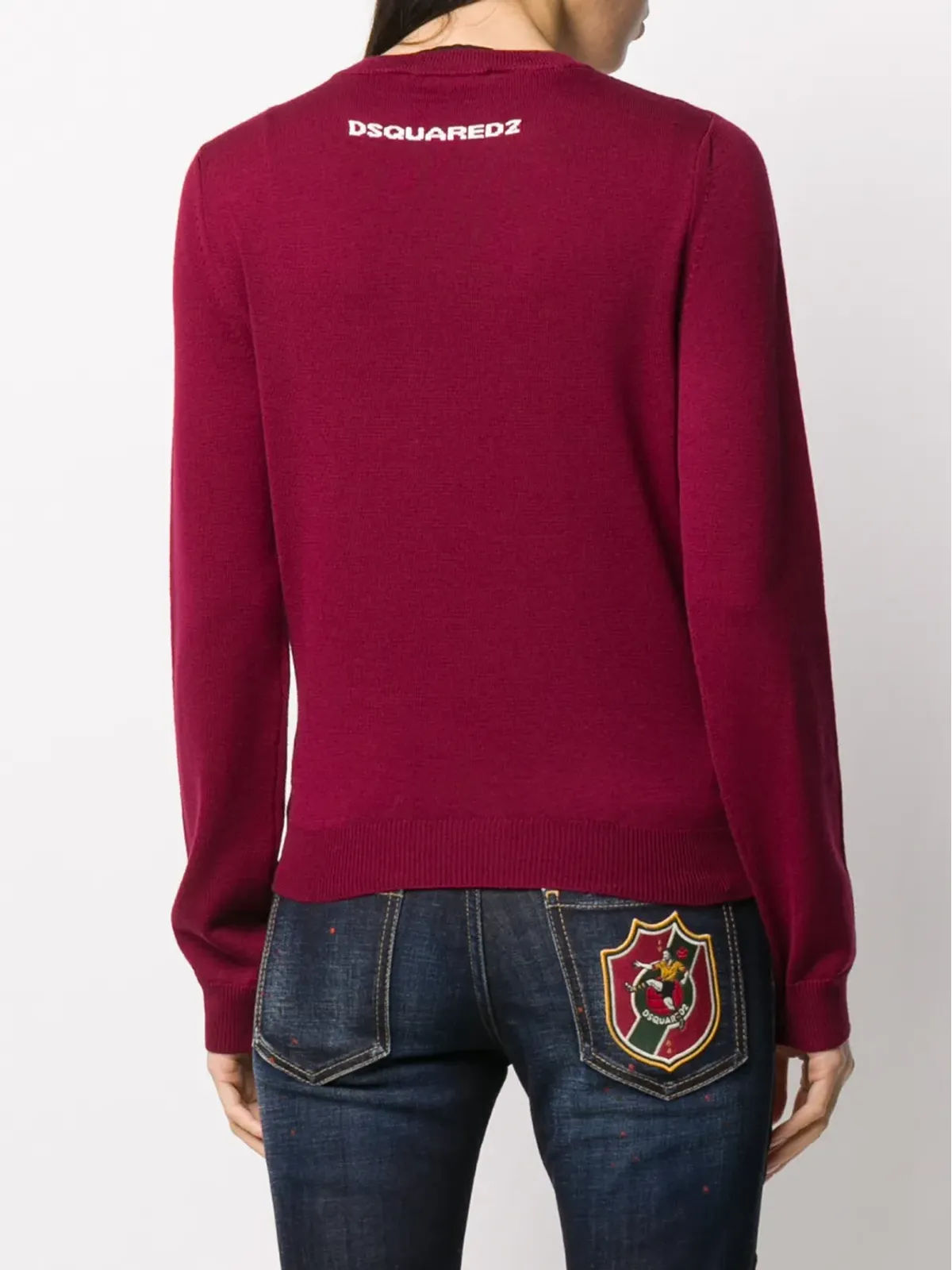 DSQUARED2 ロゴ入りニットセーター - 画像4