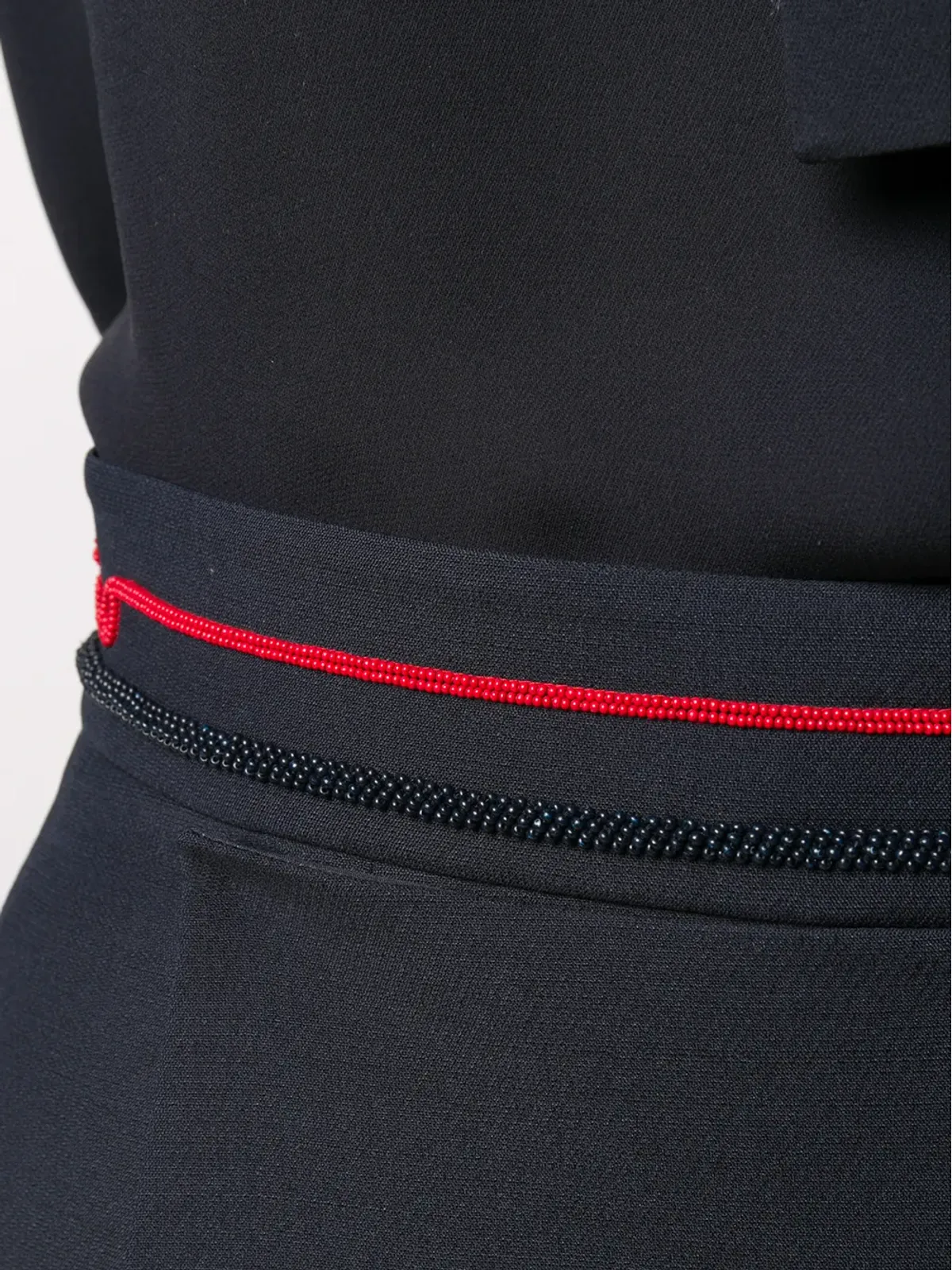 Valentino Garavani ビーズ刺繍スコーツ ブルー - 画像5