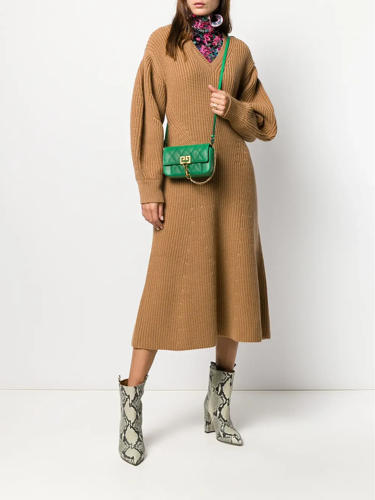 Givenchy Vネック ジャンパースカート - 画像2
