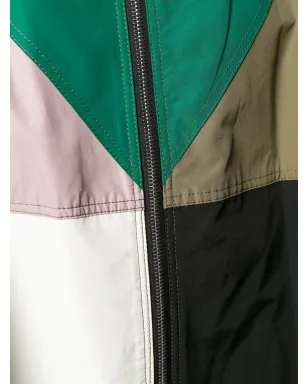 Colville フード付きパッチワークコート - サムネイル5