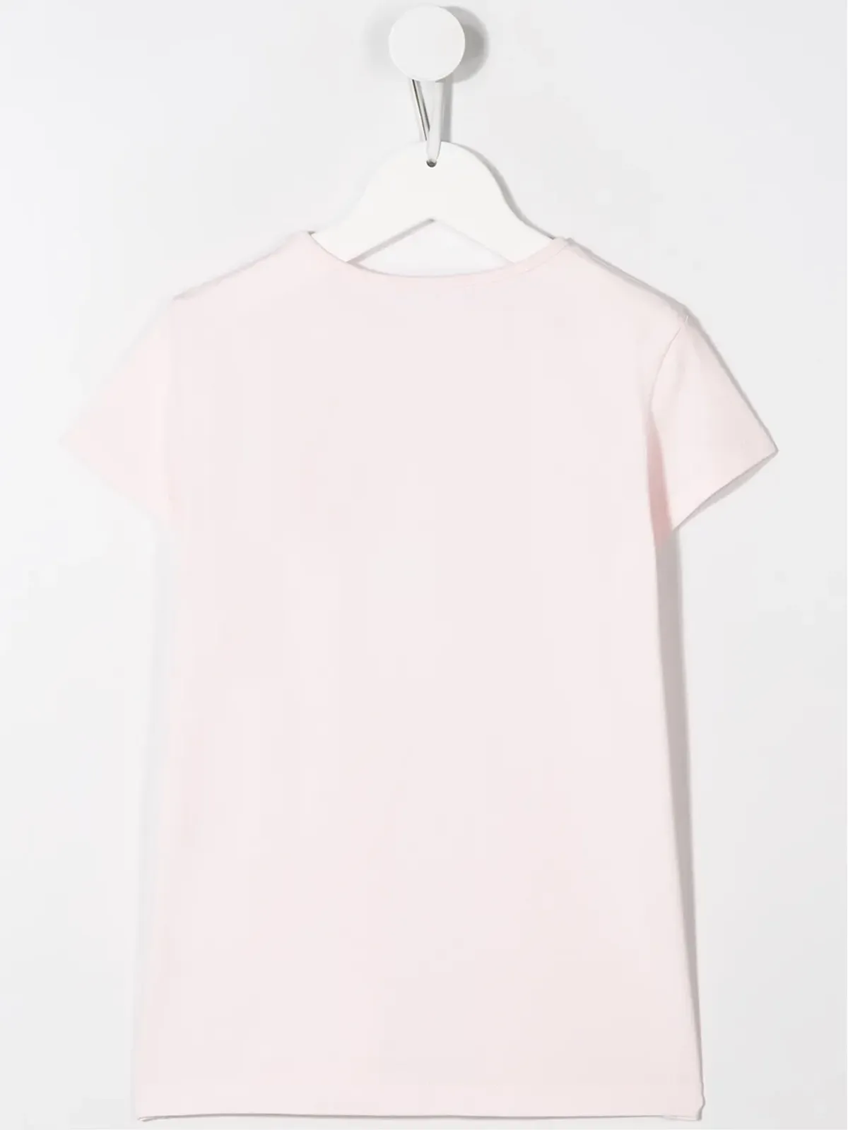 Lanvin Enfant スパンコール ロゴ Tシャツ ピンク - 画像2