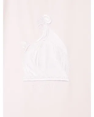 Lanvin Enfant スパンコール ロゴ Tシャツ ピンク - サムネイル3